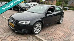 Zwart Gebruikt 2009 Audi A3 Ambition Hatchback | € 3.699 (Super prijs)