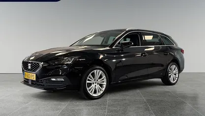 Occasion Seat Leon Style 131 PK (96 kW) 2021 Zwart (metallic) Stationwagen