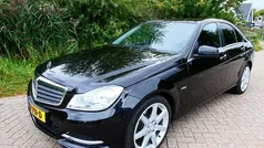 Zwart Gebruikt 2012 Mercedes C180 Business Sedan | € 10.495 (Eerlijke prijs)