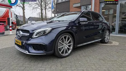 Blauw Occasion 2018 Mercedes GLA45 AMG Premium SUV | € 36.500 (Eerlijke prijs)