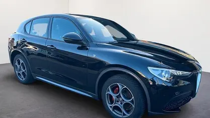 Occasion Alfa Romeo Stelvio Ti 280 PK (205 kW) 2023 Zwart (metallic) SUV