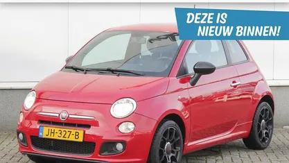 Rood Gebruikt 2016 Fiat 500 Lounge Hatchback | € 8.290 (Eerlijke prijs)