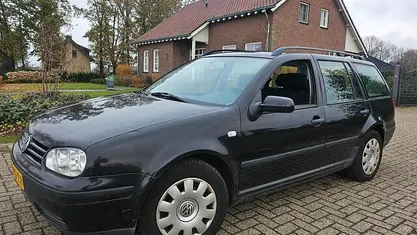 Occasion VW Golf IV Comfortline 116 PK (85 kW) 2001 Zwart Stationwagen