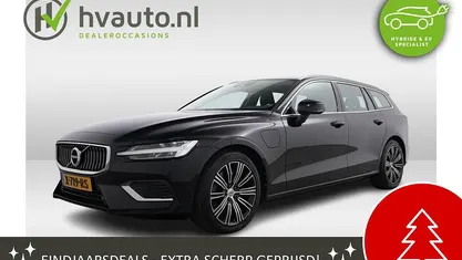 Zwart Gebruikt 2021 Volvo V60 Inscription Stationwagen | € 29.895 (Goede deal)