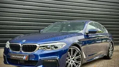 Blauw / mediterranblau metallic (c10) Gebruikt 2019 BMW 530 M Sport Sedan | € 28.950 (Eerlijke prijs)