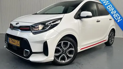 Occasion Kia Picanto GT-Line 67 PK (49 kW) 2021 (ud) clear white s Hatchback