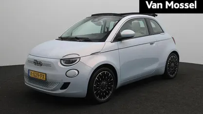 Occasion Fiat 500C La Prima 86 kW (118 PK) 2021 Blauw Cabriolet