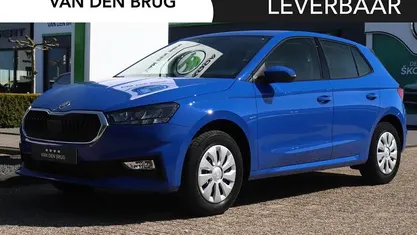 Blauw Nieuw 2026 Skoda Fabia Selection Hatchback | € 23.489 (Super prijs)