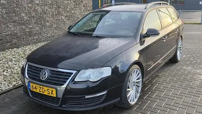 Zwart Occasion 2008 VW Passat Sportline Stationwagen | € 2.450 (Eerlijke prijs)