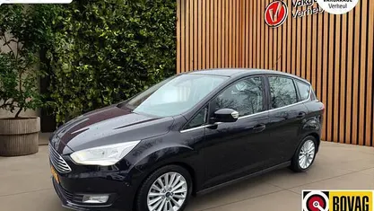 Zwart Gebruikt 2016 Ford C-MAX Titanium MPV | € 9.895 (Eerlijke prijs)