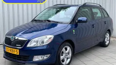 Blauw, metallic lak Gebruikt 2011 Skoda Fabia GreenLine Stationwagen | € 2.945 (Eerlijke prijs)