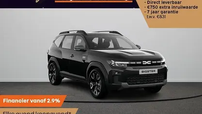 Groen Nieuw 2025 Dacia Bigster SUV | € 40.000 (Eerlijke prijs)