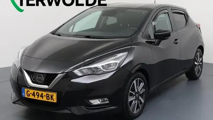 Occasion Nissan Micra N-Connecta 2019 Zwart Hatchback