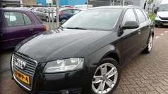 Zwart Gebruikt 2009 Audi A3 Sportback Attraction Hatchback | € 5.999 (Eerlijke prijs)