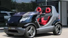 Zwart Gebruikt 2003 Smart Crossblade Cabriolet | € 19.950