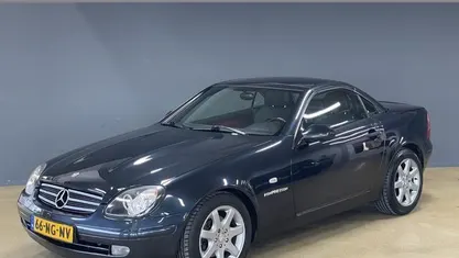 Occasion Mercedes SLK230 195 PK (143 kW) 1998 Blauw Cabriolet