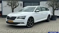Wit Gebruikt 2018 Skoda Superb Business Line Stationwagen | € 19.885 (Super prijs)