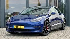 Blauw Gebruikt 2020 Tesla Model 3 Performance Sedan | € 26.735 (Eerlijke prijs)