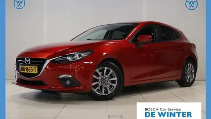 Occasion Mazda 3 120 PK (88 kW) 2017 Rood (metallic) Hatchback