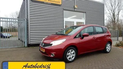 Occasion Nissan Note Tekna 80 PK (58 kW) 2016 Rood, metallic lak MPV