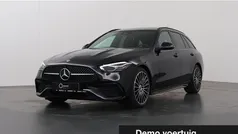 Zwart Nieuw 2025 Mercedes C180 AMG line Stationwagen | € 66.900