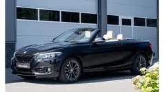 Zwart, metallic lak Gebruikt 2021 BMW 218 Executive Cabriolet | € 27.999 (Eerlijke prijs)