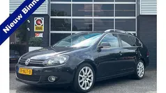 Zwart Gebruikt 2010 VW Golf VI Highline Stationwagen | € 8.495 (Eerlijke prijs)