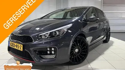 Dark gun metallic metallic (e5b) (grijs metallic) Gebruikt 2017 Kia Ceed GT Hatchback | € 14.950 (Eerlijke prijs)