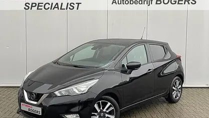 Occasion Nissan Micra N-Connecta 90 PK (66 kW) 2019 Zwart Hatchback