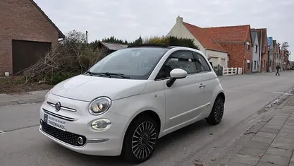 Occasion Fiat 500 Lounge 69 PK (50 kW) 2019 Wit Cabriolet