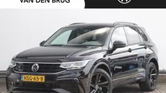 Zwart Gebruikt 2021 VW Tiguan R-line SUV | € 37.195 (Eerlijke prijs)