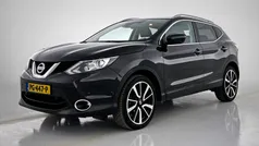 Zwart metallic Gebruikt 2017 Nissan Qashqai Tekna SUV | € 17.945 (Eerlijke prijs)