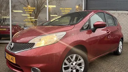Rood Gebruikt 2014 Nissan Note MPV | € 6.950 (Eerlijke prijs)