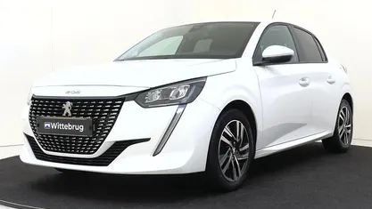 Wit Gebruikt 2021 Peugeot 208 Allure Hatchback | € 15.245 (Eerlijke prijs)