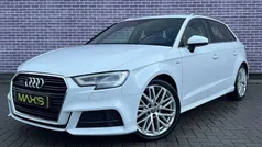 Wit, metallic lak Gebruikt 2017 Audi A3 Sportback Design Hatchback | € 18.899 (Goede deal)
