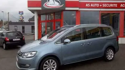 Blauw Gebruikt 2015 VW Sharan Highline MPV | € 20.950 (Eerlijke prijs)