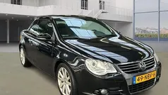 Zwart Gebruikt 2010 VW Eos Highline Cabriolet | € 3.450 (Super prijs)