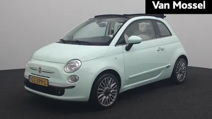 Groen Gebruikt 2015 Fiat 500C Lounge Cabriolet | € 9.945 (Eerlijke prijs)