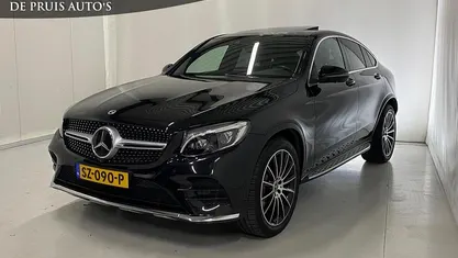 Zwart Gebruikt 2017 Mercedes GLC250 Premium Plus Coupé | € 28.950 (Goede deal)