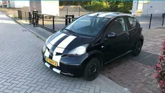 Zwart Gebruikt 2008 Toyota Aygo Hatchback | € 2.499 (Eerlijke prijs)