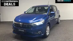 Blauw Gebruikt 2021 Dacia Sandero Comfort Hatchback | € 13.545 (Goede deal)