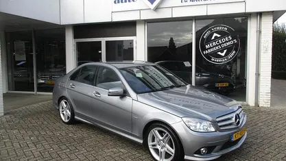 Grijs Occasion 2016 Mercedes C180 AMG Sedan | € 10.950 (Super prijs)