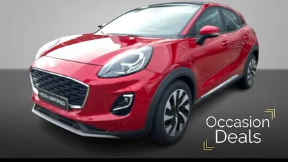 Rood Occasion 2022 Ford Puma Titanium SUV | € 18.945 (Eerlijke prijs)