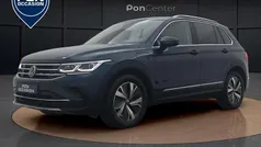 Blauw, metallic lak Gebruikt 2021 VW Tiguan Elegance SUV | € 29.450 (Super prijs)