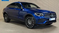 Blauw (metallic) Gebruikt 2021 Mercedes GLC300 AMG Coupé | € 48.900 (Goede deal)