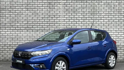 Blauw Occasion 2023 Dacia Sandero Comfort Hatchback | € 15.195 (Super prijs)