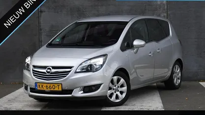 Grijs Gebruikt 2016 Opel Meriva MPV | € 9.495 (Eerlijke prijs)
