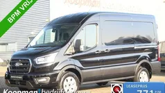 Zwart Nieuw 2024 Ford Transit Trend Van | € 42.950 (Eerlijke prijs)