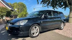 Zwart Gebruikt 2007 Mitsubishi Lancer Intense Stationwagen | € 1.999 (Super prijs)