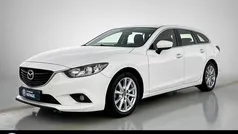 Wit Gebruikt 2017 Mazda 6 Stationwagen | € 16.900 (Eerlijke prijs)